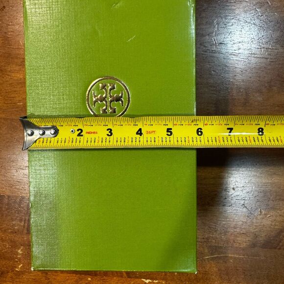Tory Burch Green Kira Sport Logo Sandal Shoe Empty Box "12x7x4.5 - Picture 7 of 8